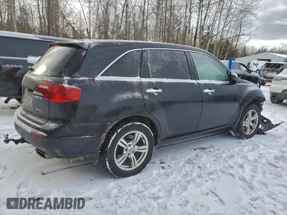 ✅ 2013 Acura MDX • VIN: 2HNYD2H29DH000177 • Lot: 95253615. Listed on Copart with 295,033 mi. Free auction sales archive from the USA and detailed vehicle history report at DreamBid. Image 3.