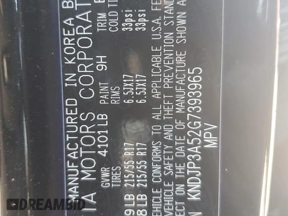 ✅ 2016 Kia Soul + • VIN: KNDJP3A52G7393965 • Lot: 90383395. Wystawiony na Copart z przebiegiem 58 587 mil. Bezpłatny archiwum sprzedaży aukcyjnych z USA i szczegółowy raport historii pojazdu na DreamBid. Zdjęcie 13.