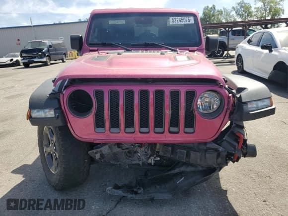 ✅ 2021 Jeep Wrangler Unlimited Rubicon • VIN: 1C4JJXFG2MW854005 • Lot: 52245075. Listed on Copart with 41,093 mi. Free auction sales archive from the USA and detailed vehicle history report at DreamBid. Image 5.