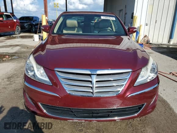 2012 Hyundai Genesis 3.8L с VIN KMHGC4DD4CU191036, выставлен на аукционе Copart как лот 73804614 с пробегом Не указан миль и На запчасти • Non repairable. История ставок и продаж доступна на DreamBid. Изображение 5.