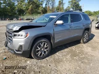 ✅ 2023 GMC Acadia SLT • VIN: 1GKKNML41PZ185394 • Лот: 72096025. Опубликован ранее на Copart с пробегом 60 874 миль. Бесплатный доступ к архиву аукционных продаж из США и подробный отчёт об истории автомобиля на DreamBid. Изображение 1.