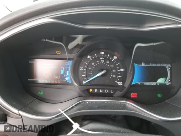 ✅ 2017 Ford Fusion Hybrid Titanium • VIN: 3FA6P0RU7HR187914 • Lot: 82234005. Listed on Copart with 290,959 mi. Free auction sales archive from the USA and detailed vehicle history report at DreamBid. Image 9.