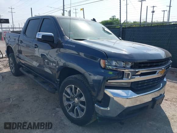 2022 Chevrolet Silverado 1500 LT z VIN 1GCPWCED8NZ104295, wystawiony jako IAAI lot #42053778 z przebiegiem 65 737 mil mil oraz . Historia ofert i sprzedaży dostępna na DreamBid. Obrazek 1.