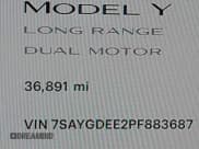 ✅ 2023 Tesla Model Y Long Range • VIN: 7SAYGDEE2PF883687 • Lot: 41589837. Listed on IAAI with 36,890 mi. Free auction sales archive from the USA and detailed vehicle history report at DreamBid. Image 16.