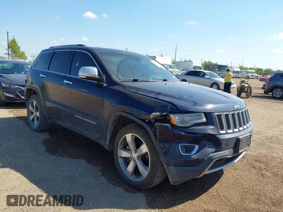 ✅ 2015 Jeep Grand Cherokee Limited • VIN: 1C4RJEBG2FC220324 • Lot: 43344963. Wystawiony na IAAI z przebiegiem 58 168 mil. Bezpłatny archiwum sprzedaży aukcyjnych z USA i szczegółowy raport historii pojazdu na DreamBid. Zdjęcie 1.