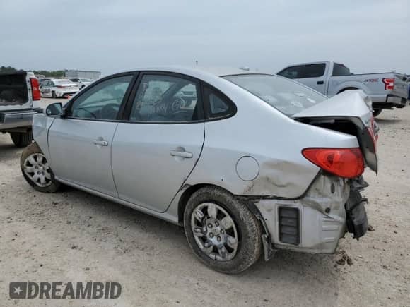 2007 Hyundai Elantra GLS with VIN KMHDU46D07U145139, listed as a Copart auction lot 46132153 with 150,987 mi miles and Salvage title. Bid and sale history available at DreamBid. Image 2.