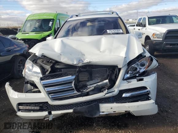 ✅ 2012 Mercedes-Benz GL 550 • VIN: 4JGBF8GE7CA765773 • Lot: 79742504. Listed on Copart with 47,557 mi. Free auction sales archive from the USA and detailed vehicle history report at DreamBid. Image 5.