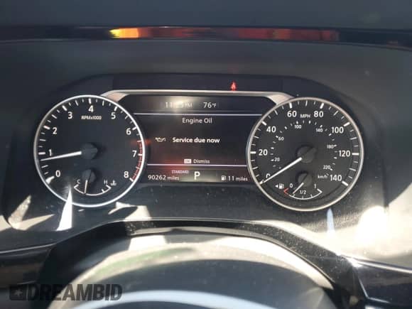 2022 Nissan Pathfinder SV with VIN 5N1DR3BB7NC247475, listed as a Copart auction lot 67800615 with 90,262 mi miles and Salvage title. Bid and sale history available at DreamBid. Image 9.