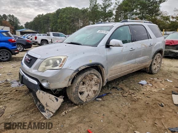 ✅ 2010 GMC Acadia SLT2 • VIN: 1GKLVNED1AJ160895 • Lot: 93474195. Listed on Copart with 132,313 mi. Free auction sales archive from the USA and detailed vehicle history report at DreamBid. Image 1.