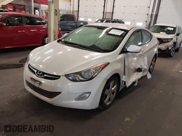 ✅ 2013 Hyundai Elantra GLS • VIN: 5NPDH4AE3DH316075 • Lot: 43419095. Listed on IAAI with 175,956 mi. Free auction sales archive from the USA and detailed vehicle history report at DreamBid. Image 2.