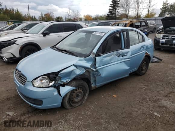 2010 Hyundai Accent GL with VIN KMHCN4BC9AU394049, listed as a Copart auction lot 86221915 with 235,404 mi miles and Clean title. Bid and sale history available at DreamBid. Image 1.