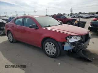 ✅ 2013 Dodge Avenger SE • VIN: 1C3CDZABXDN575788 • Лот: 75058754. Опубликован ранее на Copart с пробегом 74 909 миль. Бесплатный доступ к архиву аукционных продаж из США и подробный отчёт об истории автомобиля на DreamBid. Изображение 4.