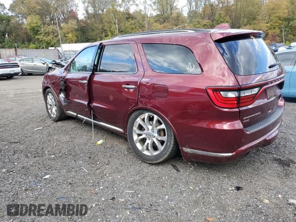 ✅ 2017 Dodge Durango Citadel Anodized Platinum • VIN: 1C4SDJET0HC820191 • Lot: 87251935. Listed on Copart with 134,292 mi. Free auction sales archive from the USA and detailed vehicle history report at DreamBid. Image 2.