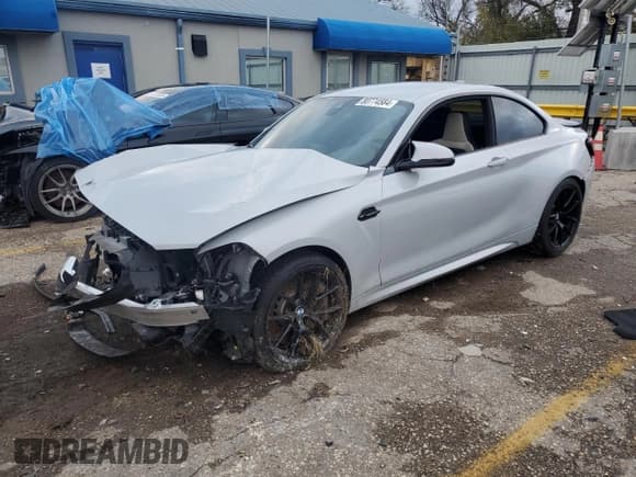 ✅ 2021 BMW M2 Competition • VIN: WBS2U7C06M7H84484 • Lot: 80774584. Wystawiony na Copart z przebiegiem 54 442 mil. Bezpłatny archiwum sprzedaży aukcyjnych z USA i szczegółowy raport historii pojazdu na DreamBid. Zdjęcie 1.