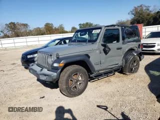 ✅ 2020 Jeep Wrangler Willys • VIN: 1C4GJXAG5LW307083 • Lot: 86994744. Listed on Copart with 28,873 mi. Free auction sales archive from the USA and detailed vehicle history report at DreamBid. Image 1.