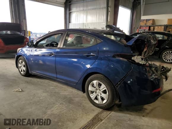 2016 Hyundai Elantra SE with VIN 5NPDH4AE5GH691714, listed as a Copart auction lot 86279075 with 159,535 mi miles and Salvage title. Bid and sale history available at DreamBid. Image 2.