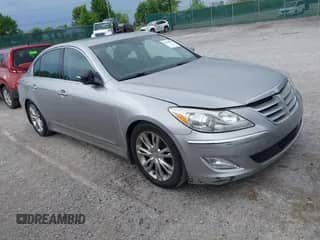 2012 Hyundai Genesis 4.6L with VIN KMHGC4DF9CU198114, listed as a IAAI auction lot 42254995 with 208,023 mi miles and . Bid and sale history available at DreamBid. Image 1.
