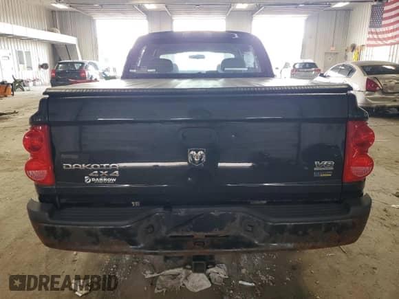 2007 Dodge Dakota ST with VIN 1D7HW28P97S265308, listed as a Copart auction lot 62699045 with Not provided miles and Non repairable. Bid and sale history available at DreamBid. Image 6.