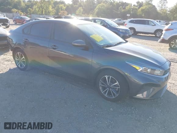 ✅ 2023 Kia Forte LXS • VIN: 3KPF24AD0PE515885 • Lot: 43347591. Listed on IAAI with 76,368 mi. Free auction sales archive from the USA and detailed vehicle history report at DreamBid. Image 1.