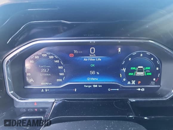 ✅ 2023 Chevrolet Silverado 1500 RST • VIN: 1GCUDEEL2PZ300408 • Lot: 56106895. Wystawiony na Copart z przebiegiem 62 375 mil. Bezpłatny archiwum sprzedaży aukcyjnych z USA i szczegółowy raport historii pojazdu na DreamBid. Zdjęcie 9.