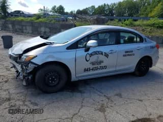 ✅ 2012 Honda Civic • VIN: 2HGFB2F28CH513698 • Lot: 70157975. Listed on Copart with Not provided. Free auction sales archive from the USA and detailed vehicle history report at DreamBid. Image 1.