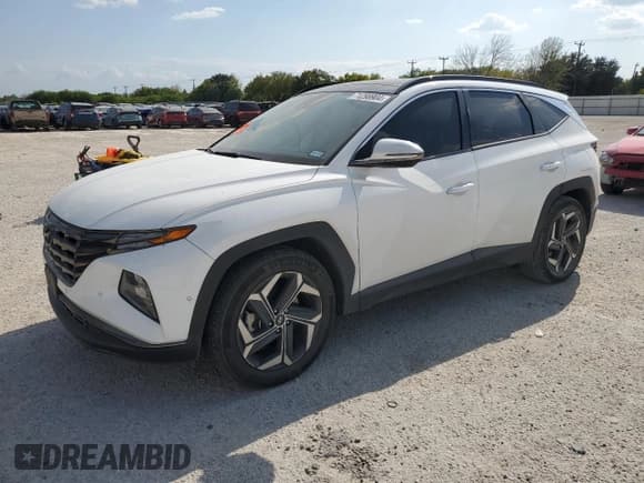 ✅ 2022 Hyundai Tucson Limited • VIN: KM8JE3AE9NU046942 • Lot: 71298904. Wystawiony na Copart z przebiegiem 35 622 mil. Bezpłatny archiwum sprzedaży aukcyjnych z USA i szczegółowy raport historii pojazdu na DreamBid. Zdjęcie 1.