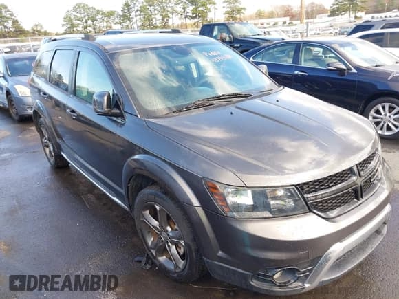 ✅ 2015 Dodge Journey Crossroad • VIN: 3C4PDCGB9FT654437 • Lot: 43795188. Listed on IAAI with 153,587 mi. Free auction sales archive from the USA and detailed vehicle history report at DreamBid. Image 1.