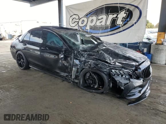 ✅ 2020 Mercedes-Benz C 43 AMG • VIN: 55SWF6EB9LU330083 • Lot: 71854645. Wystawiony na Copart z przebiegiem 60 558 mil. Bezpłatny archiwum sprzedaży aukcyjnych z USA i szczegółowy raport historii pojazdu na DreamBid. Zdjęcie 4.