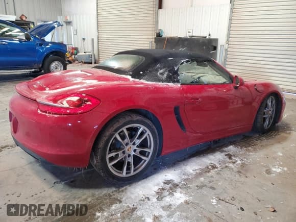 ✅ 2016 Porsche Boxster • VIN: WP0CA2A84GS120716 • Lot: 45402385. Listed on Copart with Not provided. Free auction sales archive from the USA and detailed vehicle history report at DreamBid. Image 3.