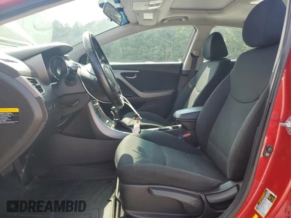 ✅ 2015 Hyundai Elantra SE • VIN: KMHDH4AE0FU344047 • Lot: 65758535. Listed on Copart with 141,666 mi. Free auction sales archive from the USA and detailed vehicle history report at DreamBid. Image 7.