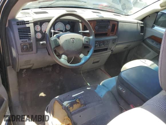 2006 Dodge 1500 SLT with VIN 1D7HA16N36J178292, listed as a Copart auction lot 51238535 with 216,049 mi miles and Salvage title. Bid and sale history available at DreamBid. Image 8.