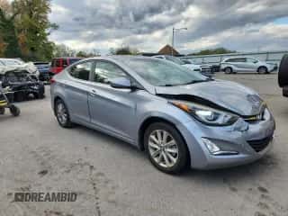 2015 Hyundai Elantra SE с VIN 5NPDH4AE3FH608537, выставлен на аукционе Copart как лот 86832095 с пробегом 50 059 миль миль и Списание • Salvage title. История ставок и продаж доступна на DreamBid. Изображение 4.