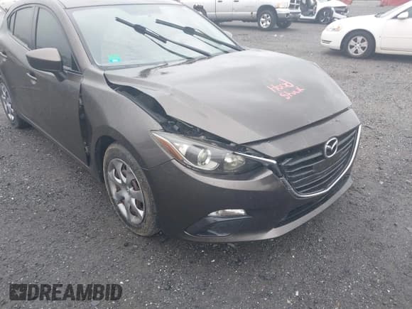 ✅ 2014 Mazda 3 i Sport • VIN: JM1BM1K7XE1214332 • Lot: 43243473. Listed on IAAI with 104,994 mi. Free auction sales archive from the USA and detailed vehicle history report at DreamBid. Image 6.