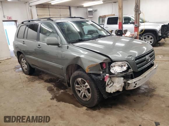 2007 Toyota Highlander w/3rd Row с VIN JTEDD21A670169468, выставлен на аукционе Copart как лот 86646484 с пробегом 210 519 миль миль и Списание • Salvage title. История ставок и продаж доступна на DreamBid. Изображение 4.