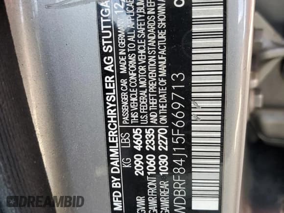 ✅ 2005 Mercedes-Benz C 320 • VIN: WDBRF84J15F669713 • Lot: 75413424. Wystawiony na Copart z przebiegiem 260 776 mil. Bezpłatny archiwum sprzedaży aukcyjnych z USA i szczegółowy raport historii pojazdu na DreamBid. Zdjęcie 12.