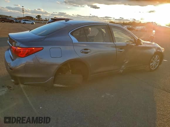✅ 2017 Infiniti Q50 Signature Edition • VIN: JN1EV7AR7HM833816 • Lot: 94465115. Wystawiony na Copart z przebiegiem 57 816 mil. Bezpłatny archiwum sprzedaży aukcyjnych z USA i szczegółowy raport historii pojazdu na DreamBid. Zdjęcie 3.