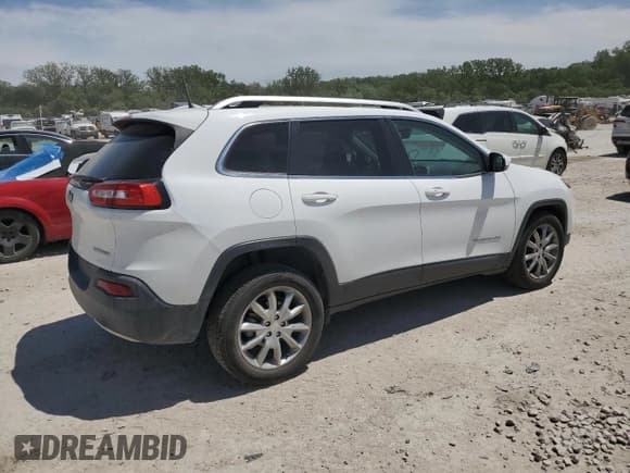 ✅ 2018 Jeep Cherokee Limited • VIN: 1C4PJLDBXJD525229 • Lot: 56570755. Listed on Copart with 52,088 mi. Free auction sales archive from the USA and detailed vehicle history report at DreamBid. Image 3.