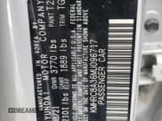 ✅ 2021 Hyundai Venue SEL • VIN: KMHRC8A36MU096717 • Лот: 51890314. Опубликован ранее на Copart с пробегом 47 201 миль. Бесплатный доступ к архиву аукционных продаж из США и подробный отчёт об истории автомобиля на DreamBid. Изображение 12.