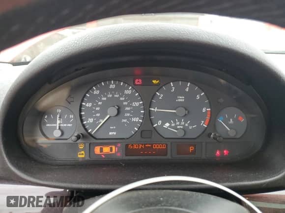 2000 BMW 3 Series 323Ci с VIN WBABM334XYJN87985, выставлен на аукционе Copart как лот 51264505 с пробегом 153 034 миль миль и Списание • Salvage title. История ставок и продаж доступна на DreamBid. Изображение 9.