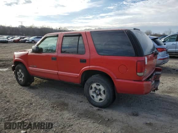 2002 Chevrolet Blazer LS z VIN 1GNDT13W82K225084, wystawiony jako Copart lot #80815644 z przebiegiem 107 485 mil mil oraz Szkoda całkowita • Salvage title. Historia ofert i sprzedaży dostępna na DreamBid. Obrazek 2.