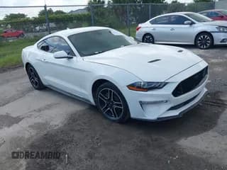 ✅ 2021 Ford Mustang EcoBoost • VIN: 1FA6P8TH6M5115299 • Lot: 42344897. Listed on IAAI with 43,190 mi. Free auction sales archive from the USA and detailed vehicle history report at DreamBid. Image 1.