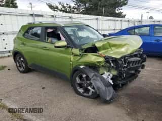 2021 Hyundai Venue SEL z VIN KMHRC8A33MU075582, wystawiony jako Copart lot #64643894 z przebiegiem 7 758 mil mil oraz Szkoda całkowita • Salvage title. Historia ofert i sprzedaży dostępna na DreamBid. Obrazek 4.