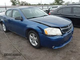 ✅ 2009 Dodge Avenger SXT • VIN: 1B3LC56BX9N509363 • Lot: 43240752. Listed on IAAI with 211,501 mi. Free auction sales archive from the USA and detailed vehicle history report at DreamBid. Image 1.