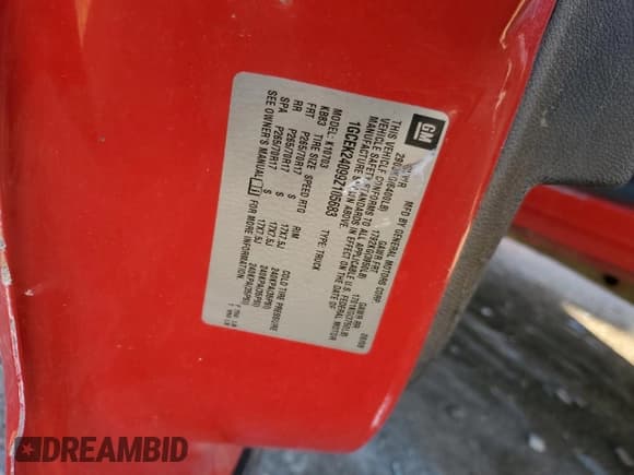 ✅ 2009 Chevrolet Silverado 1500 • VIN: 1GCEK24099Z105683 • Лот: 78843854. Опубликован ранее на Copart с пробегом 138 036 миль. Бесплатный доступ к архиву аукционных продаж из США и подробный отчёт об истории автомобиля на DreamBid. Изображение 14.