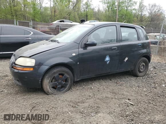 ✅ 2008 Chevrolet Aveo LS • VIN: KL1TD66658B116284 • Lot: 53671425. Wystawiony na Copart z przebiegiem Nie podano. Bezpłatny archiwum sprzedaży aukcyjnych z USA i szczegółowy raport historii pojazdu na DreamBid. Zdjęcie 1.