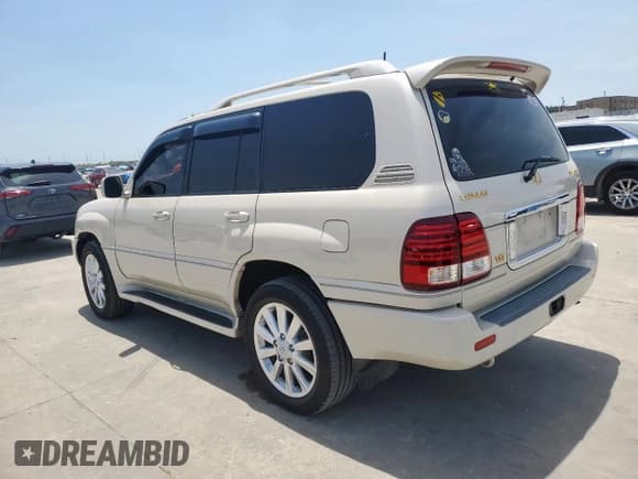 ✅ 2004 Lexus LX 470 • VIN: JTJHT00W143537038 • Lot: 65534355. Listed on Copart with 214,894 mi. Free auction sales archive from the USA and detailed vehicle history report at DreamBid. Image 2.