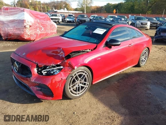 ✅ 2023 Mercedes-Benz E 53 AMG • VIN: W1K1J6BB8PF191859 • Lot: 43492898. Listed on IAAI with 19,941 mi. Free auction sales archive from the USA and detailed vehicle history report at DreamBid. Image 18.