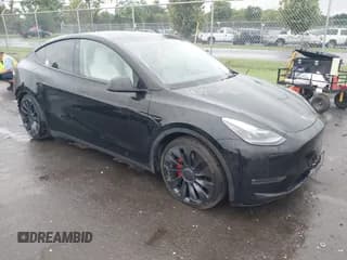 ✅ 2022 Tesla Model Y Performance • VIN: 7SAYGDEFXNF467649 • Lot: 42982146. Listed on IAAI with 36,208 mi. Free auction sales archive from the USA and detailed vehicle history report at DreamBid. Image 1.