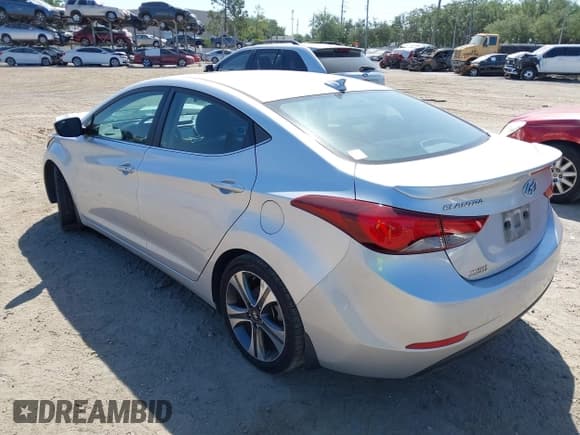✅ 2015 Hyundai Elantra Sport • VIN: KMHDH4AH6FU283426 • Lot: 42121462. Listed on IAAI with 73,484 mi. Free auction sales archive from the USA and detailed vehicle history report at DreamBid. Image 3.