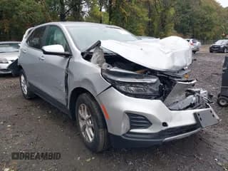 ✅ 2022 Chevrolet Equinox LT • VIN: 3GNAXJEV0NL217267 • Lot: 43439441. Listed on IAAI with 34,216 mi. Free auction sales archive from the USA and detailed vehicle history report at DreamBid. Image 1.